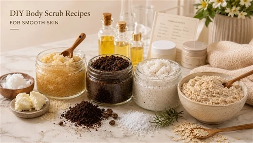 Recipes Scrobarnach Comhlacht DIY do Chraiceann Smooth: Ó Smaointe Baile go F...